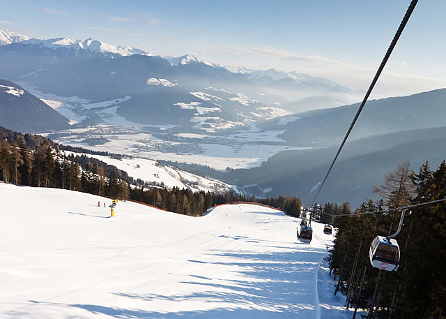 Ski slopes Kronplatz