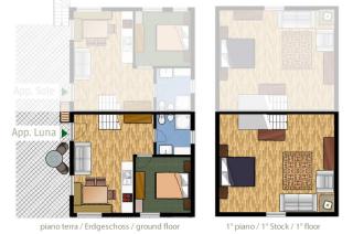 Ground plan apartment Luna